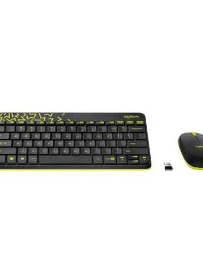 Logitech MK240 Nano Wireless USB Keyboard and Mouse Set