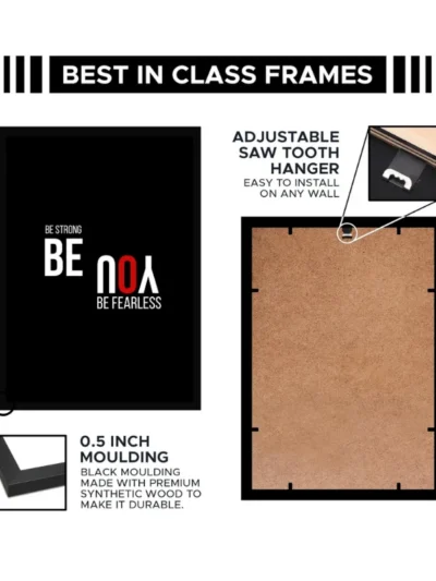 Be Strong. Be You. Be Fearless – Motivational Wall Hanging